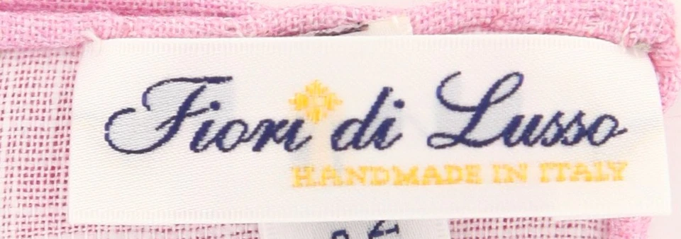 Fiori Di Lusso Pink Melange Pocket Square - x 12" - (FL719174) - Image 4 of 4