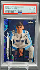 2020 Topps Chrome F1 Sapphire Formula 1 Iv #19 George Russell Rc Psa 10 Sp