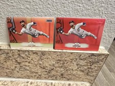 2025 Stadium Club #76 Riley Greene Red Foil & Base Detroit Tigers