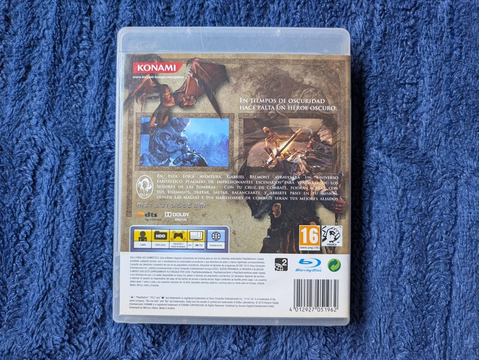 CASTLEVANIA LORDS OF SHADOW (SONY PS3 PLAYSTATION 3 PAL ESPAÑA), foto 2 de 3