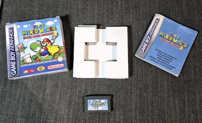 FAB Super Mario World Super Mario Advance 2 GBA Spiel SERVICED komplett in OVP
