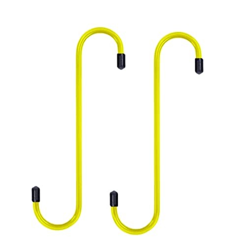 Brake Caliper Hangers, Brake Caliper Hooks with Rubber Tips, Automotive Yellow - Picture 2 of 6