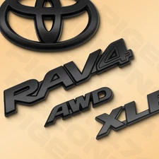 Overlay Kits For Rav4 2019-2025 XLE AWD Blackout Emblem Accessories PT9484219302