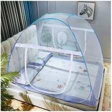 Breathable Mosquito Net Tent with Zippered Doors for Ultimate Insect Protection