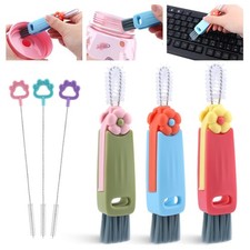 6pack Cleaner Brush Set, 3 in 1 Cup Lid Cleaning Brush and 7.6inch Straw Brus...