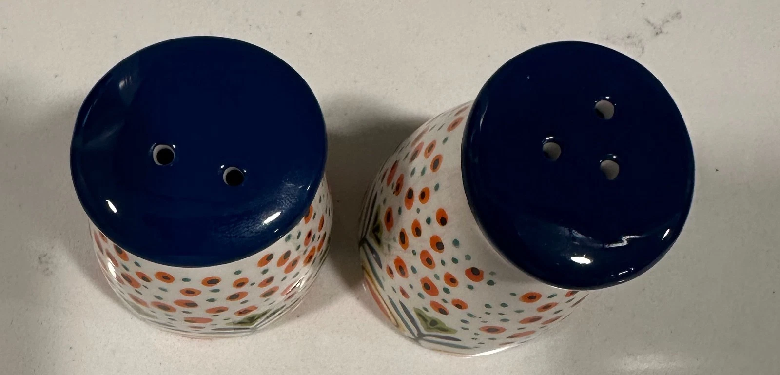 Polmedia Polish Pottery Salt and Pepper Shaker - Thumbnail 4