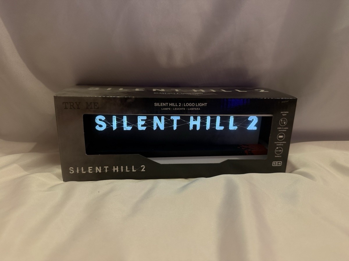 新品未使用　サイレントヒル2 ロゴライト GameStop限定品 Silent Hill 2 Logo Light - Gamestop Exclusive Limited Edition