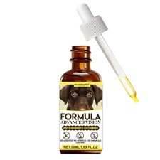 Aura Pets Advanced Vision Formula for Dogs, Bilberry Extract Lutein Zeaxa...