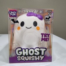 RMS Crazy Fun Squishy Ghost Girl With Bow New In Box Viral Rare