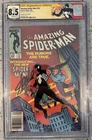 SIGNED by STAN LEE | AMAZING SPIDER-MAN #252 | CGC 8.5 WP CANADIAN PRICE VARIANT
