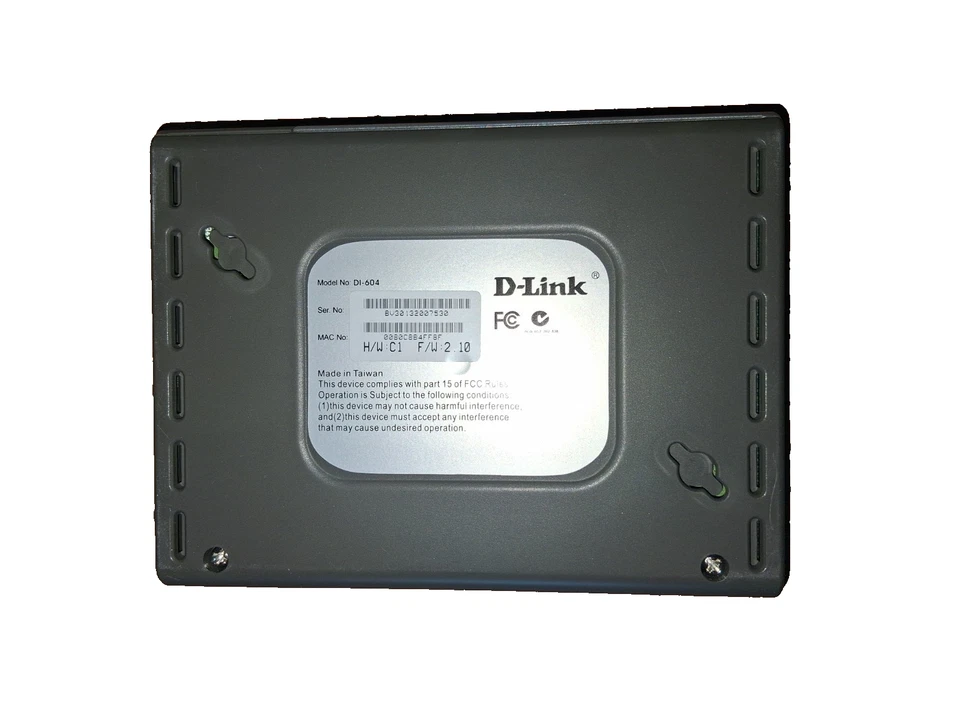 D-Link DI-604 108 Mbps 4-Port 10/100 Ethernet Gaming Router - Image 4 of 4