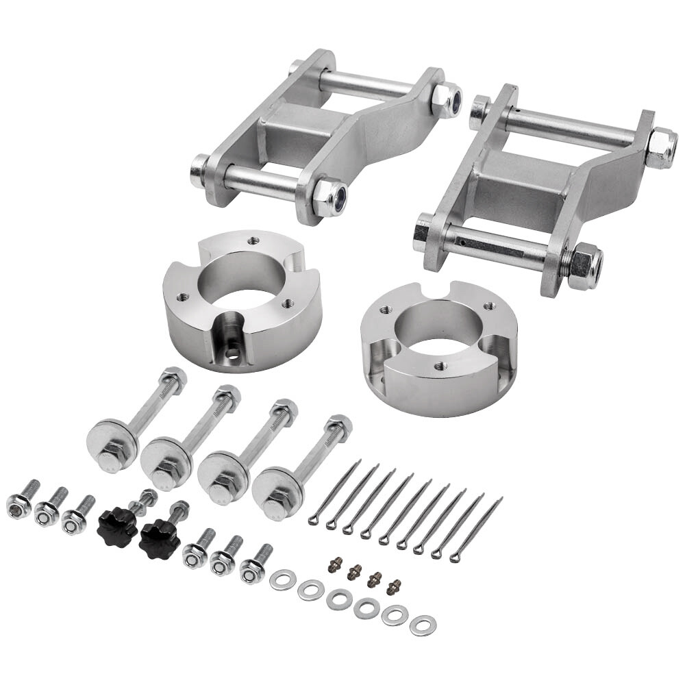 Suspension lifted Kit for Nissan Navara Front Coil Strut Spacers Shackles