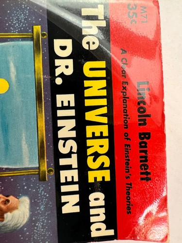 PB Universe and Dr. Einstein (1954) Lincoln Barnett Paperback A Mentor Book Vtg - Picture 4 of 14