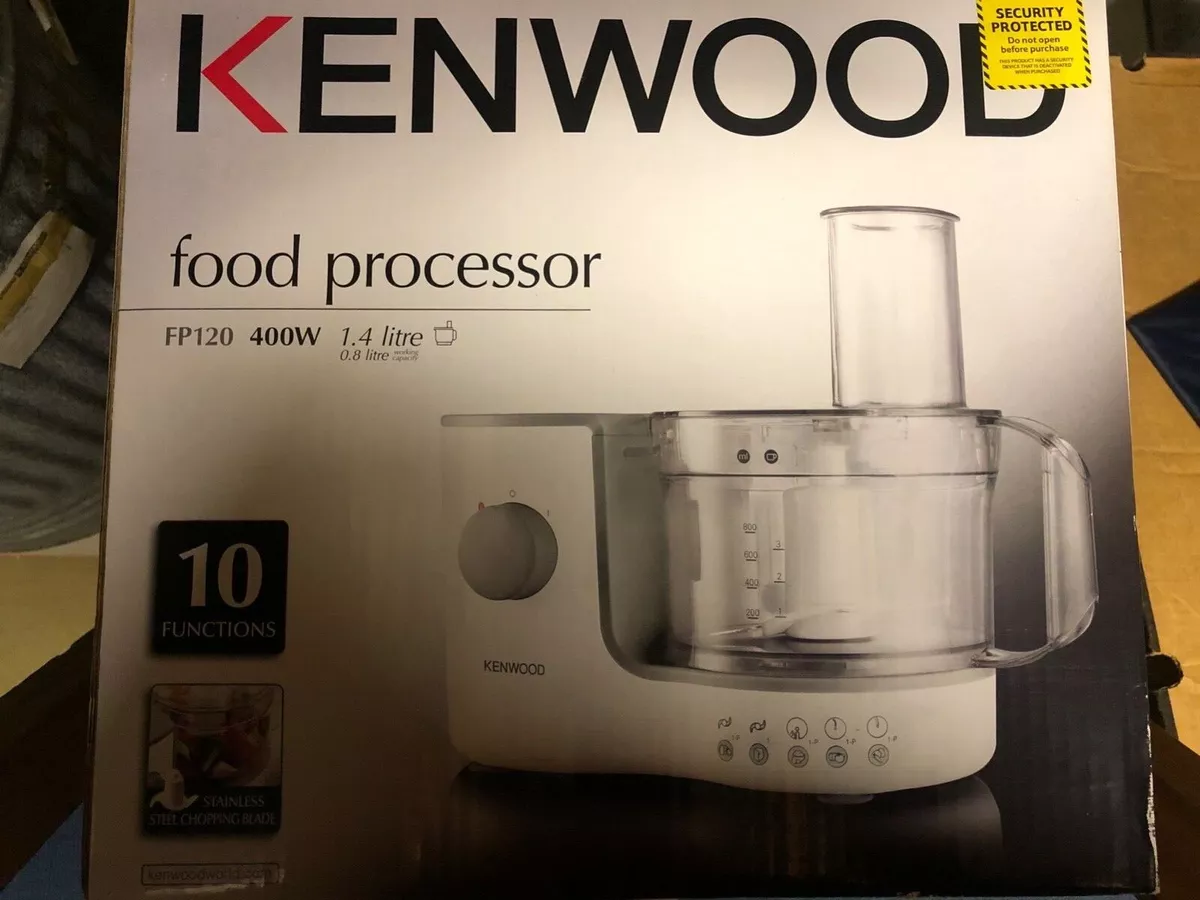 Kenwood FP120 400W 1.4L Compact Food Processor White eBay