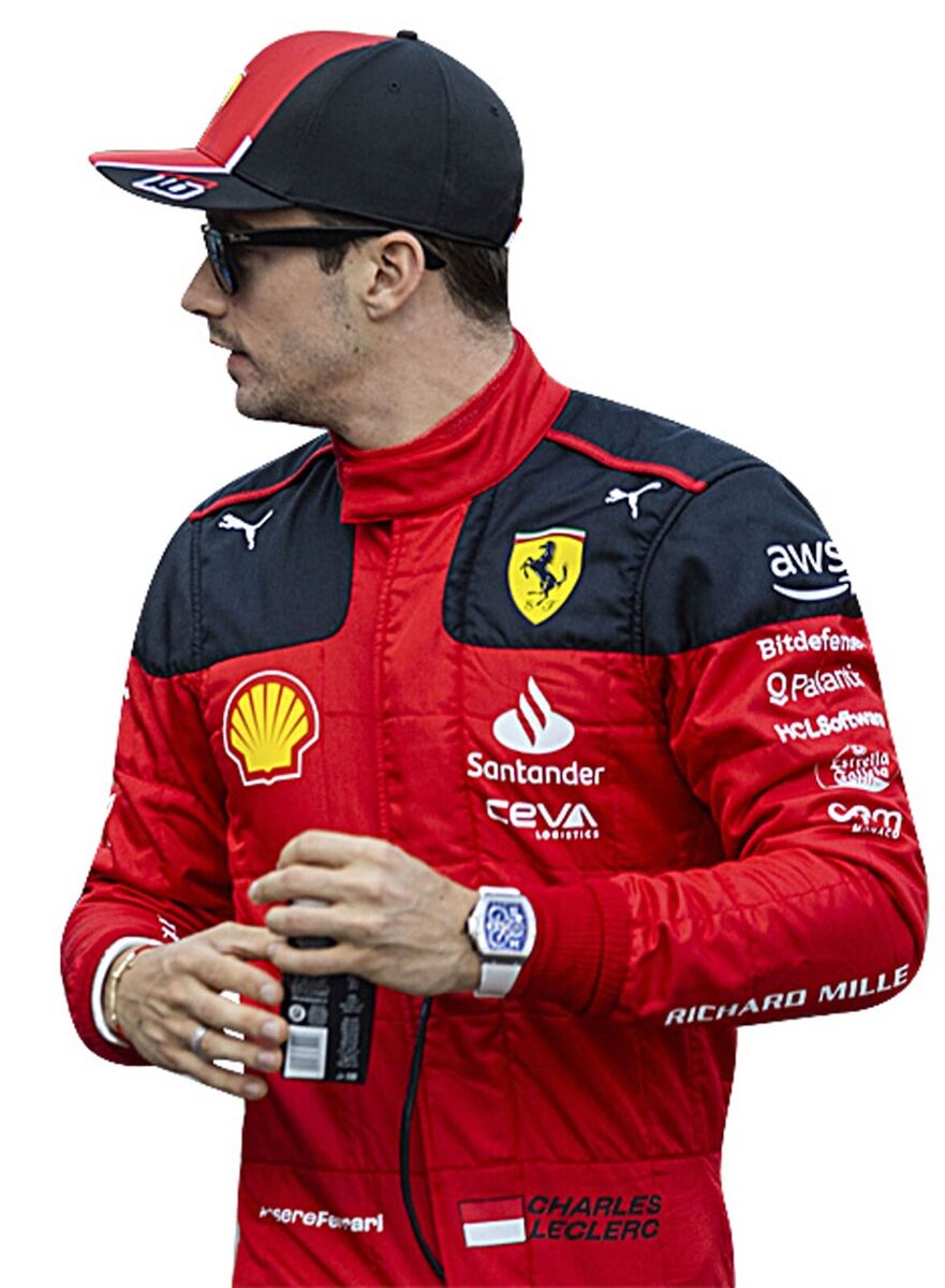Size XL for 189cm Height Charles Leclrec 2023 Ferrari F1 Go Size XL for 189cm Height Charles Leclrec 2023 Ferrari F1 Go