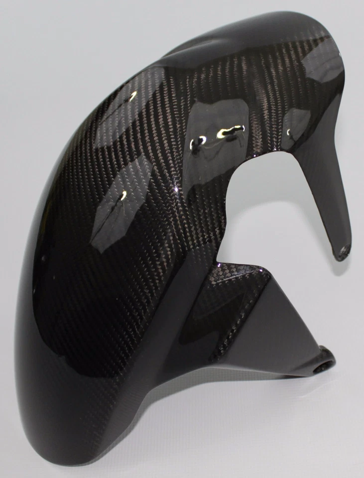 Guardabarros delantero de fibra de carbono para Aprilia Shiver 750 2007-2016 Foto 2 de 4