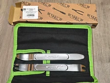 VIM 2pc Double Sided Door Panel, Plastic Clip & Trim Tool Set w/ Pouch #DTD100