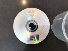 39 PHILIPS CD-R Discs 700MB 52x 80 mins opened spindle