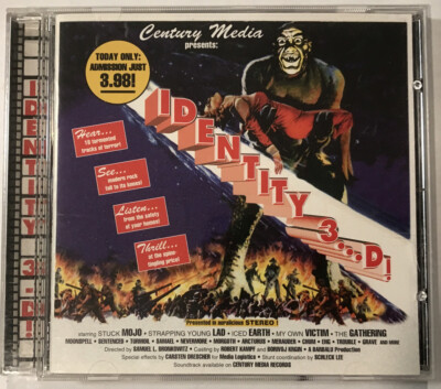 Identity 3D! CD 1997 Century Media – 7826-2 727701782621| eBay