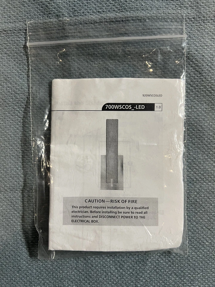 Tech Lighting 700WSCOS-LED Light Cosmo Polished Chrome Wall Acrylic Sconce - Image 4 of 4