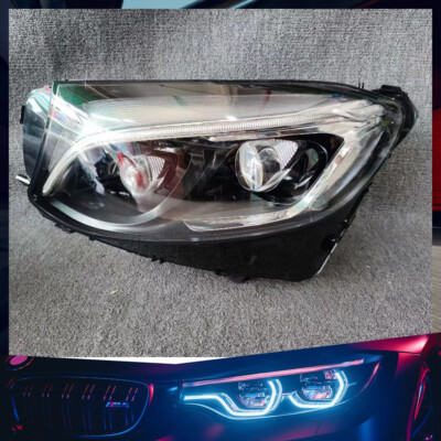 Left High-end LED Headlight For 16-19 Mercedes Benz X253 GLC200 A2539061501 EU