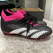 Size 7 (8W) - Adidas Predator Accuracy.4 Black Pink Soccer Cleats Boots | GW4600