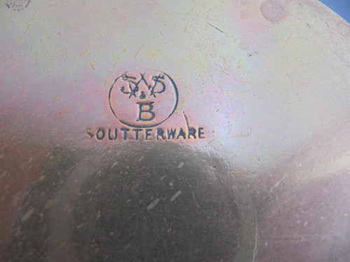 Antique Soutterware Brass 3 Footed Jardiener Planter - Picture 3 of 8