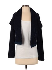 Eva Longoria Women Blue Jacket Xxs Petites