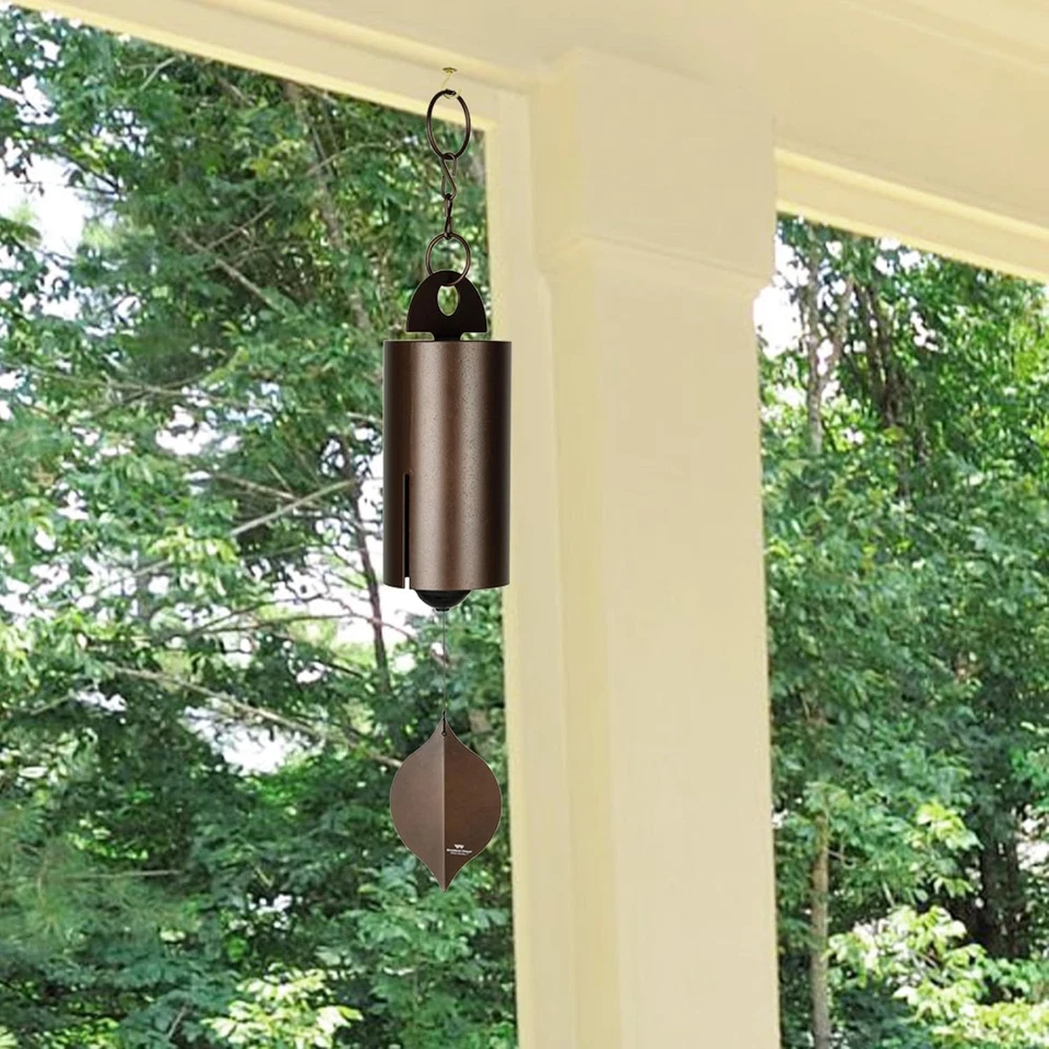 Woodstock Wind Chimes Heroic Windbell Wind Chimes for Outside, 40" Copper Large - Image 2 of 4