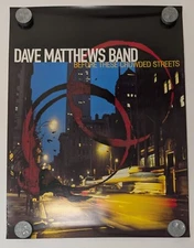 Original Dave Matthews Band Before These Crowded Streets Promo Poster 24 x 18