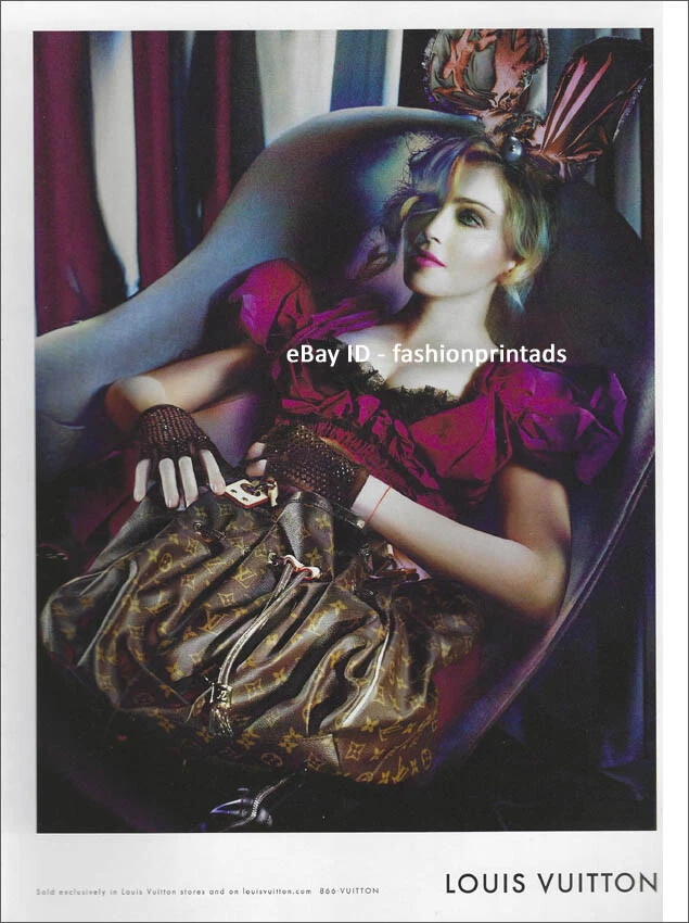 LOUIS VUITTON 3-Page Magazine PRINT AD Fall 2009 MADONNA steven meisel