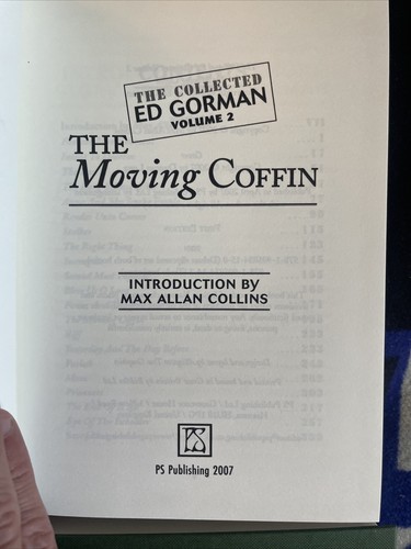 Out There in the Darkness & The Moving Coffin ED GORMAN slipcase SIGNED 2007 1st - Picture 14 of 24
