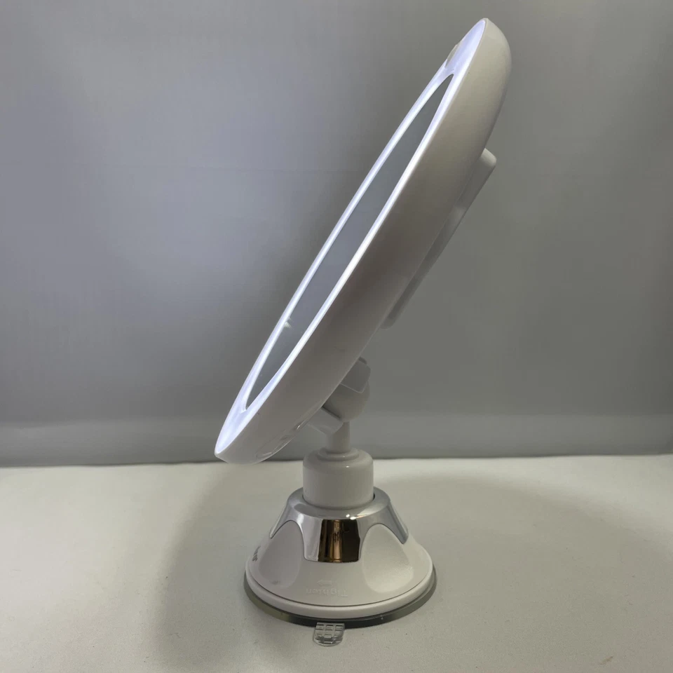 Zadro LED Lighted Z'Swivel Power Suction Mirror 10X Magnification Power 7.5"Tall - Image 2 of 4