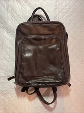 Osgoode Marley Womens Backpack Organiser Soft Leather Bag Brown