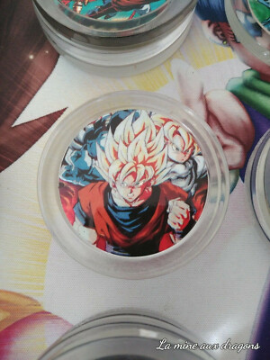 Gros Kini Pogs Goku Gohan Dragon Ball Z Caps Tazo Menko Karten Carte Slammer
