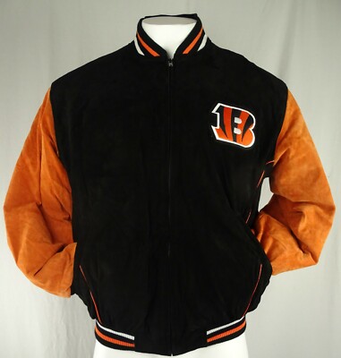 Cincinnati Bengals NFL G-III Men's Full-Zip Snap-Up Leather Jacket | eBay