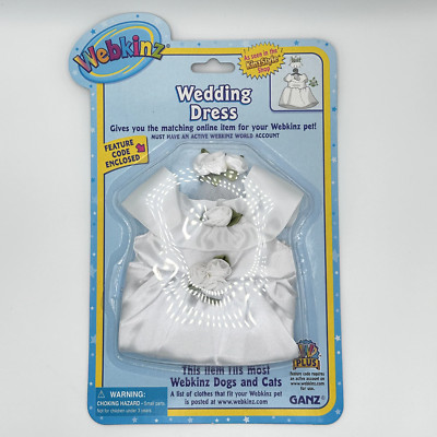   New Webkinz Wedding Dress - Unused Code, From Pet & Smoke-Free Home  