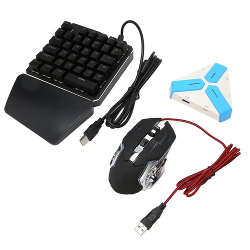 Keyboard Mouse Converter Combo Plug And Play Mobile Game Keypad Mouse Adapte Fit - Picture 10 of 24