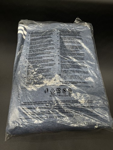Adidas EI4910 Essentials 3-stripes Pullover Hooded Sweatshirt Hoodie Large NWT - Picture 4 of 4