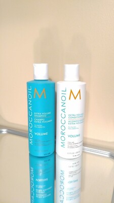 Same Day Ship Moroccanoil Volume Shampoo And Conditioner 8.5 Fl oz Duo