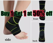 Compression Ankle Brace Support Foot Pain Relief Sleeves Socks Fasciitis USA