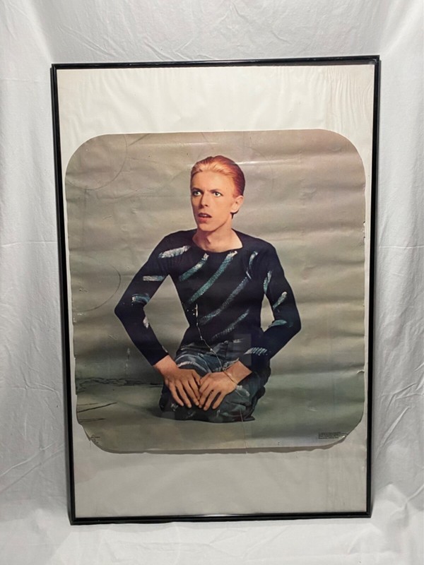 DAVID BOWIE rare Steve Schapiro “Kabbalah Tree of Life”  1976 Vintage POSTER