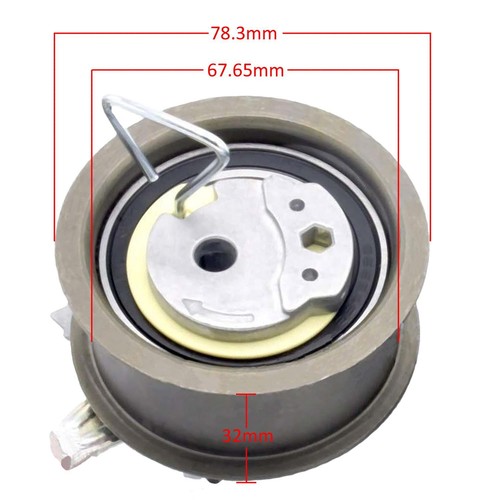 Timing Belt Tensioner Pulley For Audi A2 A3 A4 B6 B7 A6 C5 2000 to 2010 - Picture 2 of 7