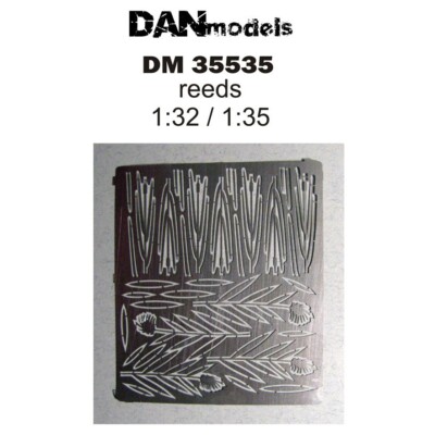 REEDS size 80*70 mm - For Scale Model Kit Dan Models DM 35535 Scale 1:35 