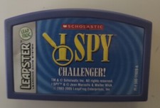 Leapfrog Leapster Game Cartridge I Spy Challenger 5-8 Years K-2nd Grade Kid Fun