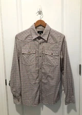 APC Western Button Down Shirt Size M