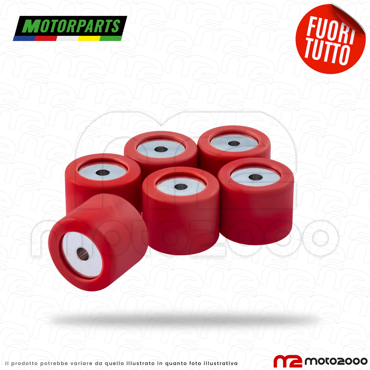 Gabbia A Rulli Per Ruota Libera Malaguti F12 Phantom - 57x61x10mm Per Scooter 50cc - Foto 6