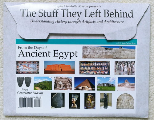Simply Charlotte Mason Presents The Stuff They Left Behind Ancient Egypt Set