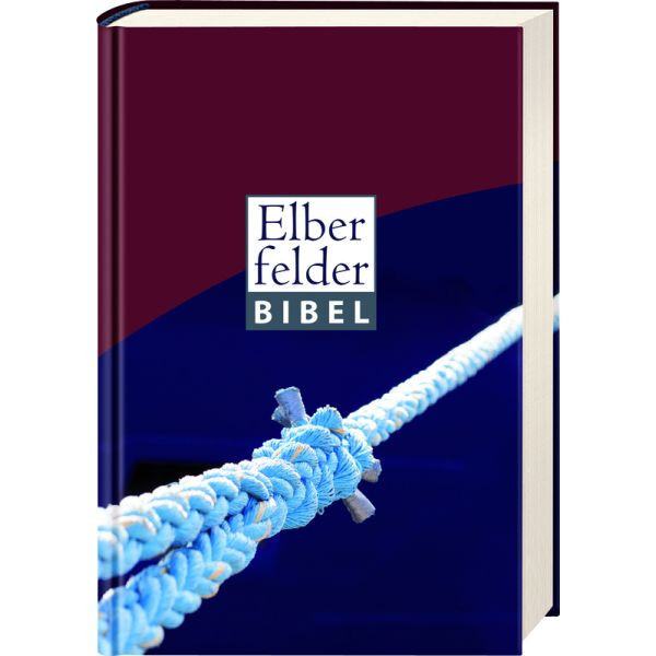 Elberfelder Bibel - Taschenausgabe, Motiv Ankertau (2017, Gebundene Ausgabe)