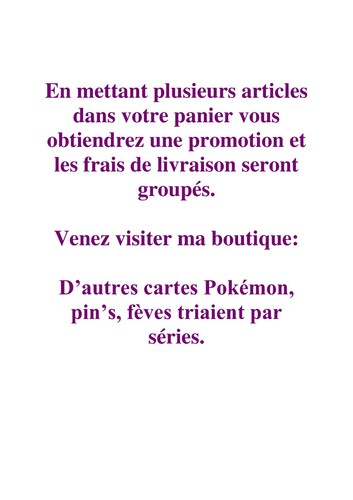 Carte Pokémon Tadmorv 48/62 Fossile Française collection - Imagen 3 de 3